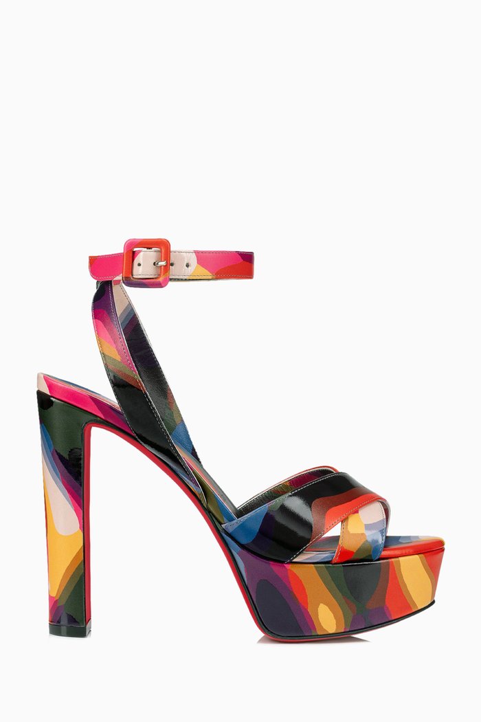 

Supramariza Illusion 130 Sandals in Leather, Multicolour