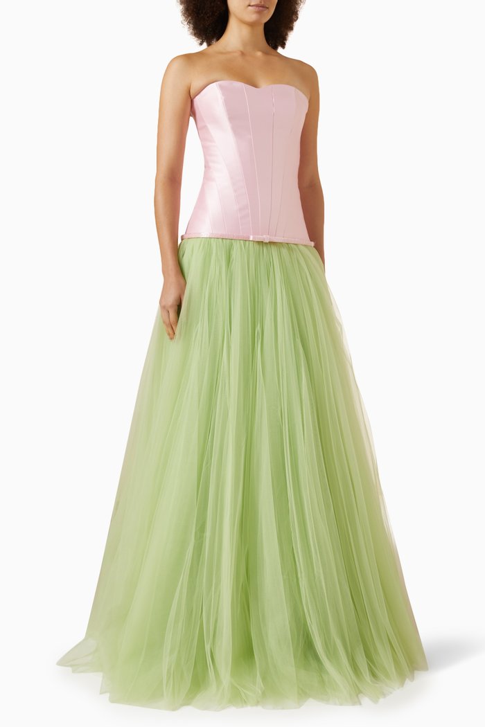 

Freesia Corset Gown, Multicolour