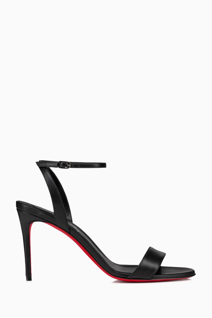 

Loubigirl 85 Sandals in Nappa Leather, Black