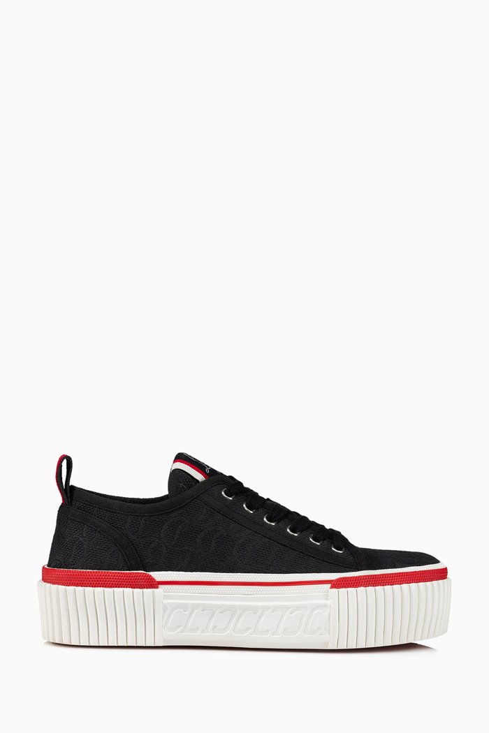 

Super Pedro 40 Sneakers in Canvas, Black