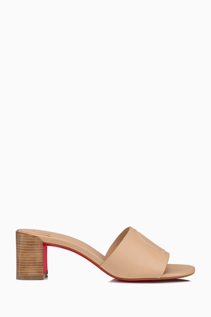

So Cl 55 Mules in Calf Leather, Pink