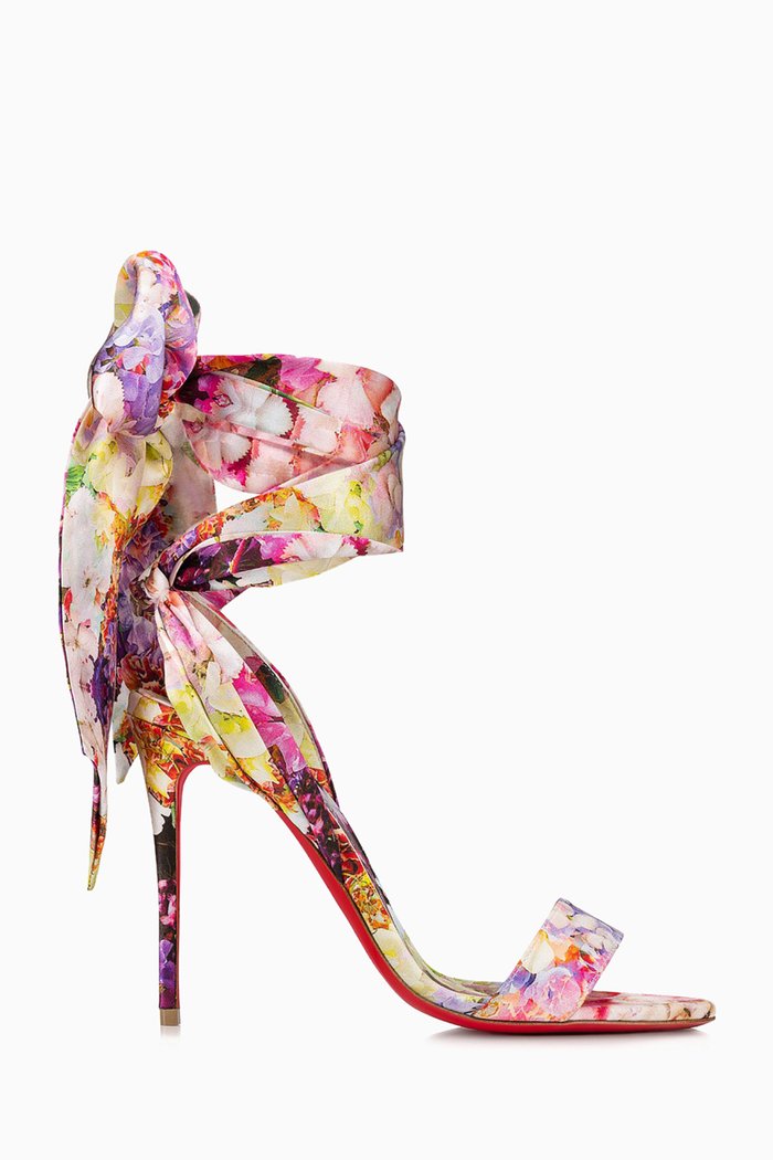 

Sandale Du Désert 100 Sandals in Satin Crepe, Multicolour