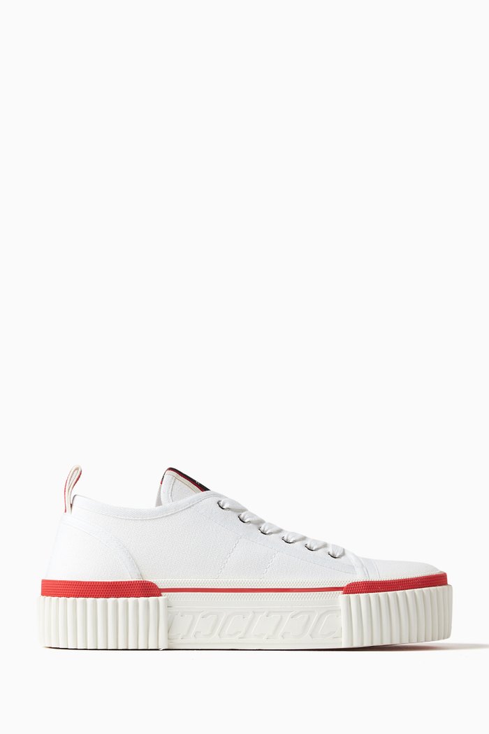 

Super Pedro 40 Sneakers in Canvas, White