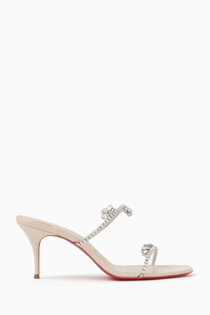 

Just Queen 70 Sandals in Embellished PVC, Silver