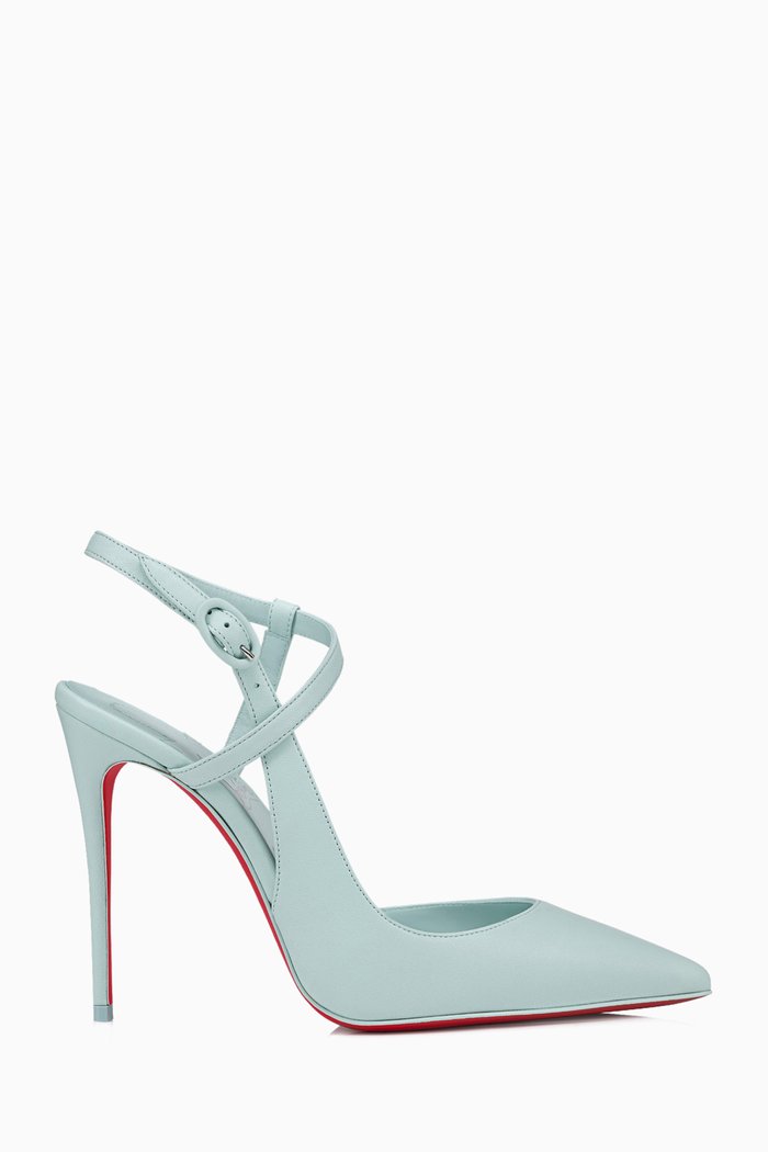 

Jenlove 100 Pumps in Leather, Blue