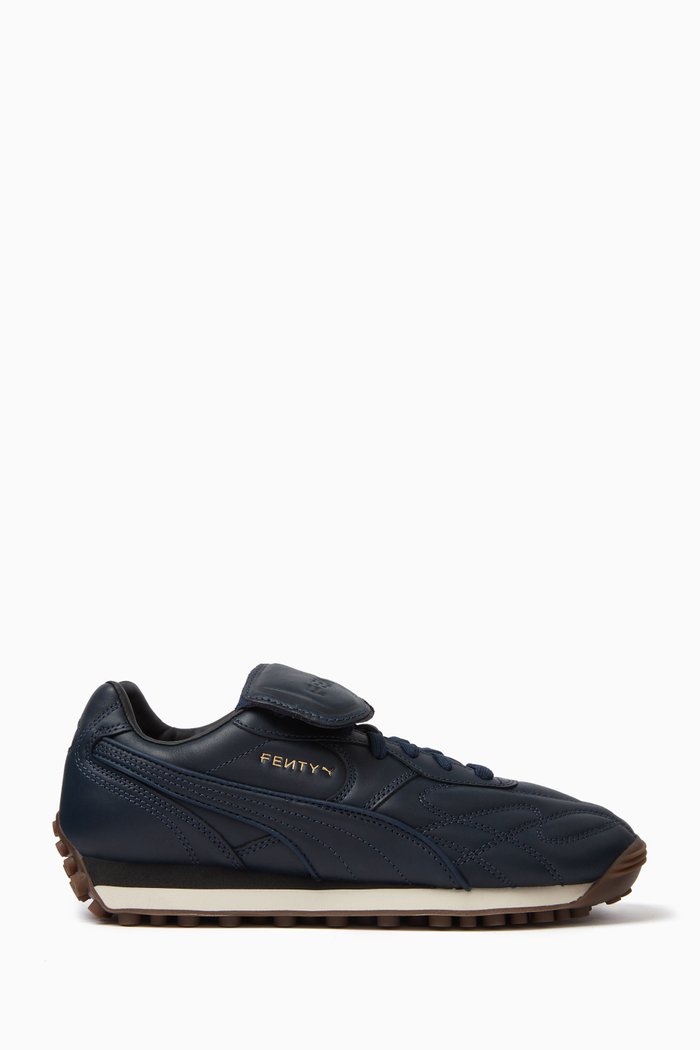 

x Fenty Avanti Low-top Sneakers in Leather, Blue
