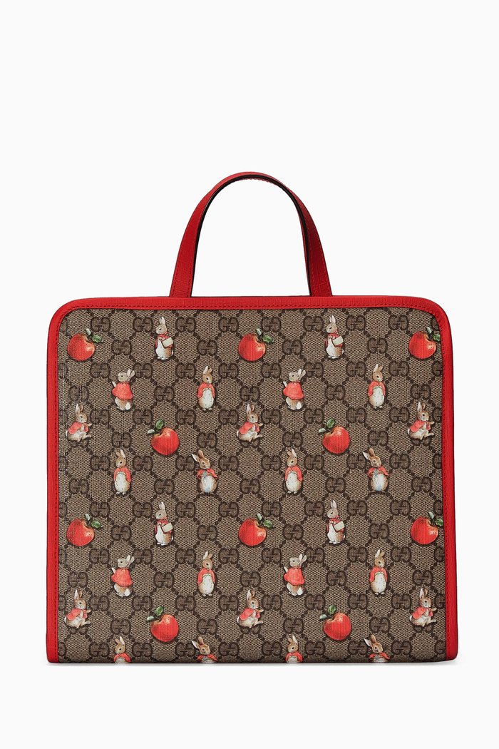 

Peter Rabbit x Gucci Tote Bag in GG Supreme Canvas, Multicolour
