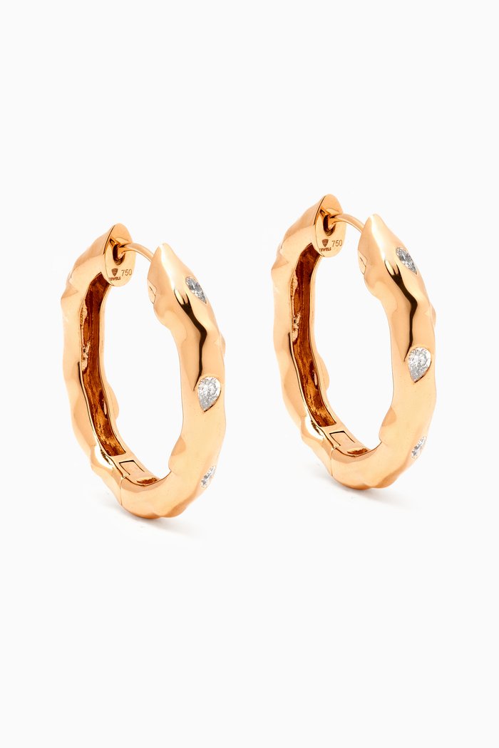 

Le Brin Diamond Earrings in 18kt Gold, Yellow