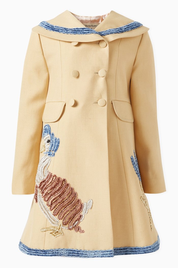 

x Peter Rabbit™ Coat in Viscose, Neutral