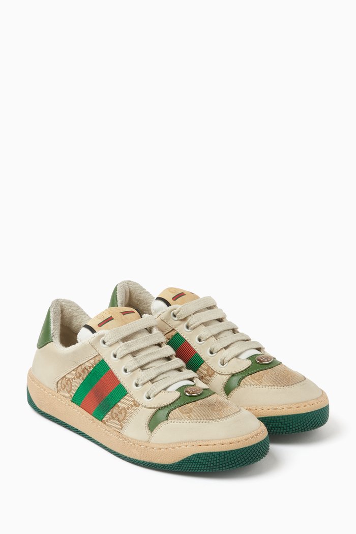 Screener Sneakers in Leather, Multicolour