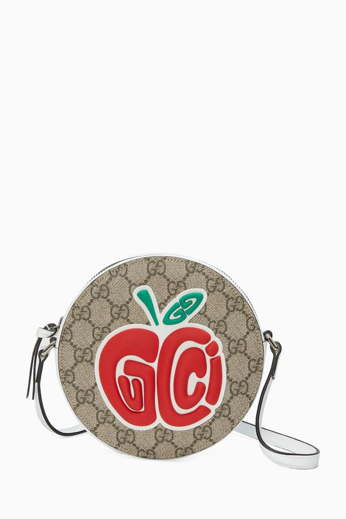 

Patch Handbag in Canvas, Multicolour