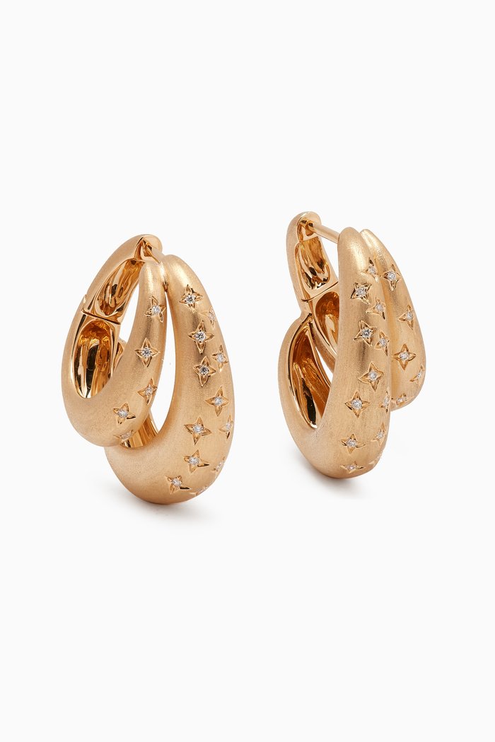 

Skin Diamond Earrings in 18kt Gold, Yellow