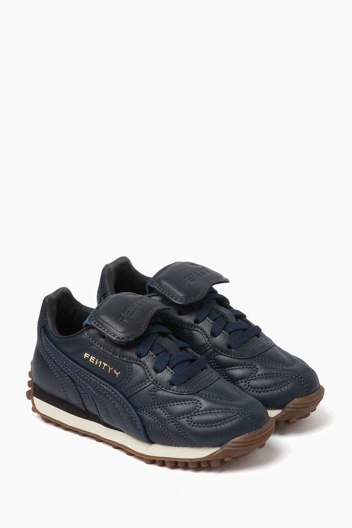 

x Fenty Avanti Low-top Sneakers in Leather, Blue