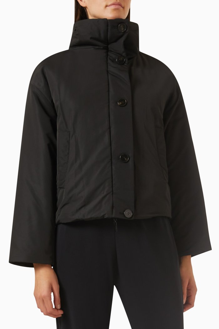 

Ranetta Reversible Jacket in Nylon, Black