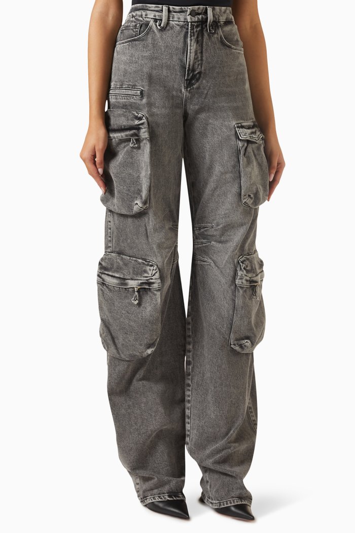 

Cargo Pants in Denim, Black