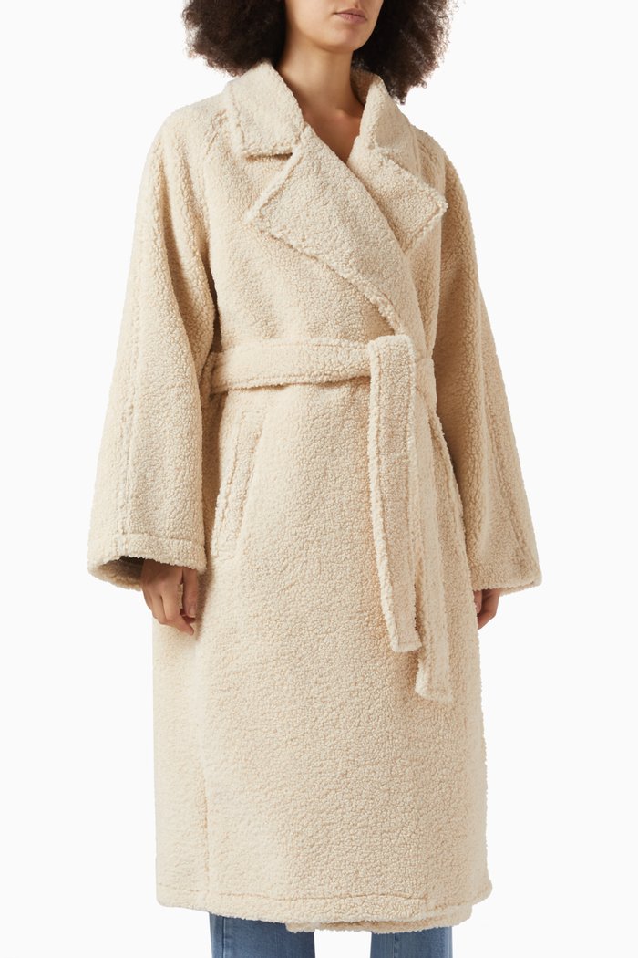 

Trench Coat in Sherpa, Neutral