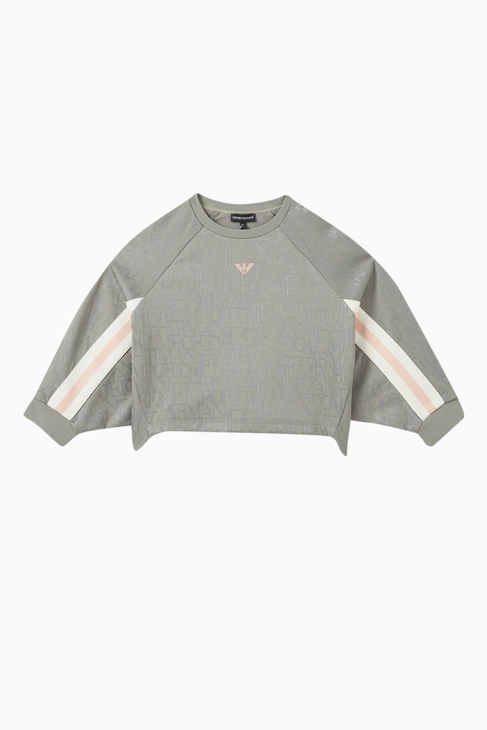 

Logo Sweatshirt in Cotton, Blue