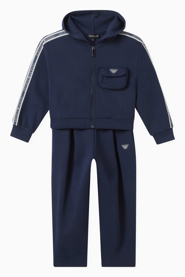 

Logo-print Tracksuit, Blue