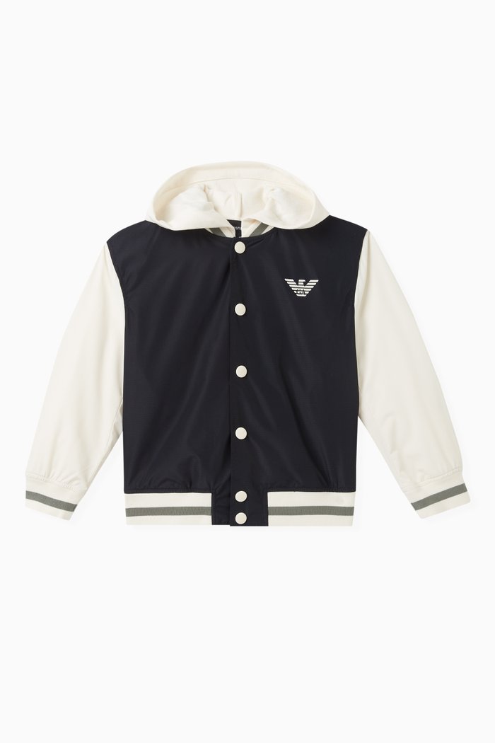 

Logo Hooded Jacket, Blue