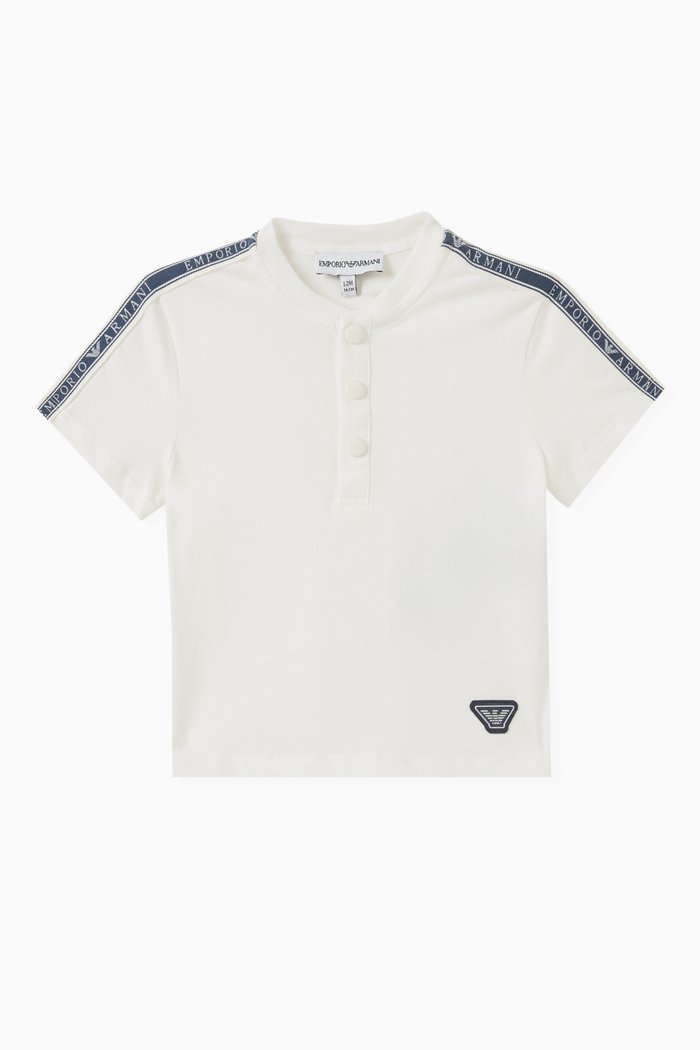 

Text Logo Tape T-shirt, White