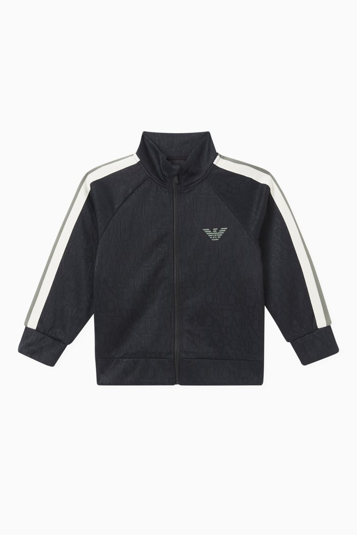 

Text Logo Tape Jacket, Blue