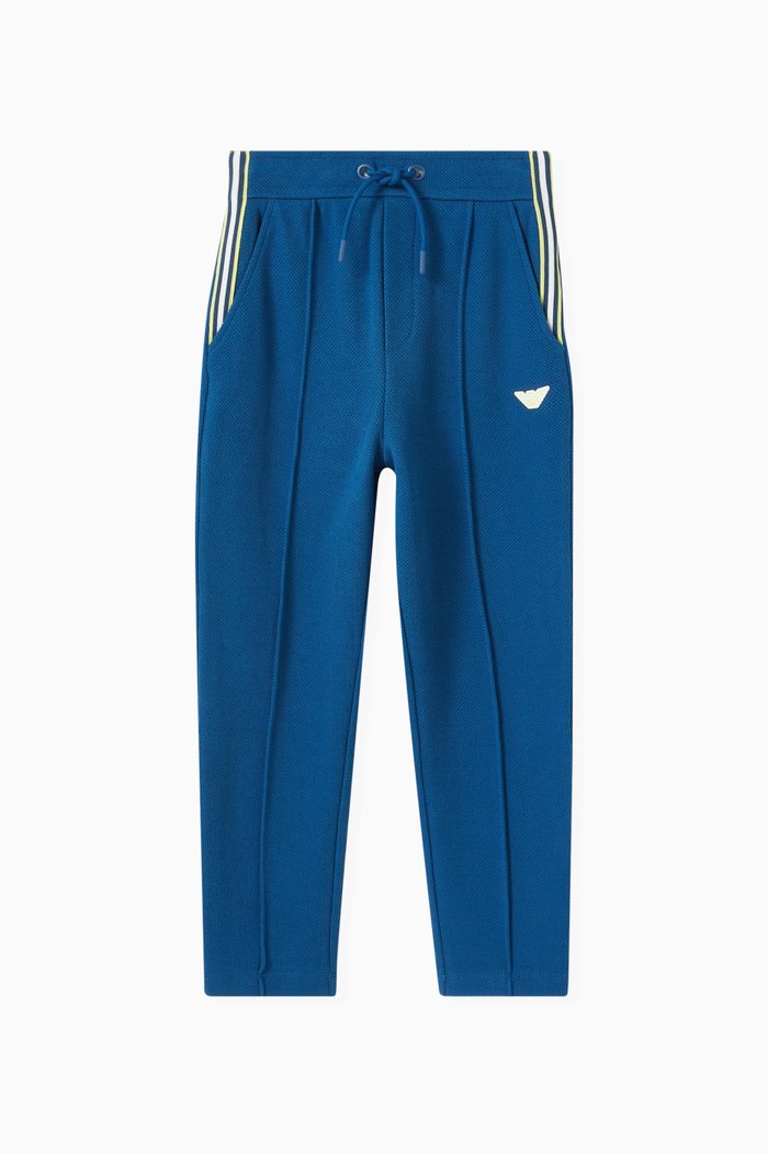 

Logo Joggers in Cotton, Blue