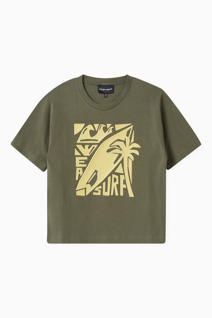

Graphic Logo T-shirt, Green