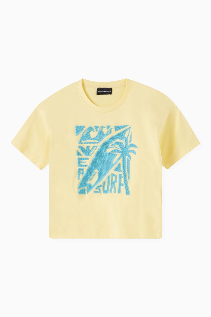 

Graphic Logo T-shirt, Yellow