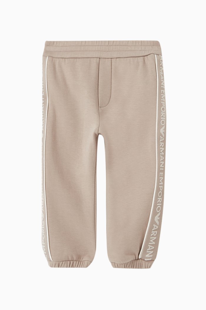 

EA Logo Jogger Pants, Brown