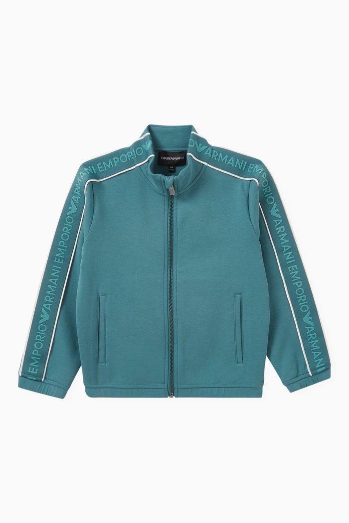 

EA Logo Sweatshirt in Cotton, Green