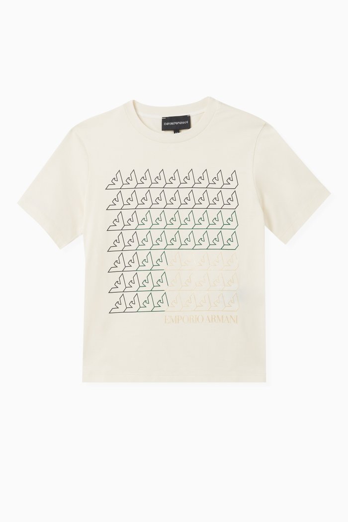 

Logo-print T-shirt in Cotton, White
