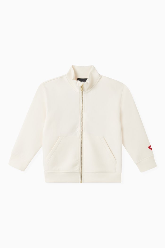

Chinese New Year Jacket In Jersey, White