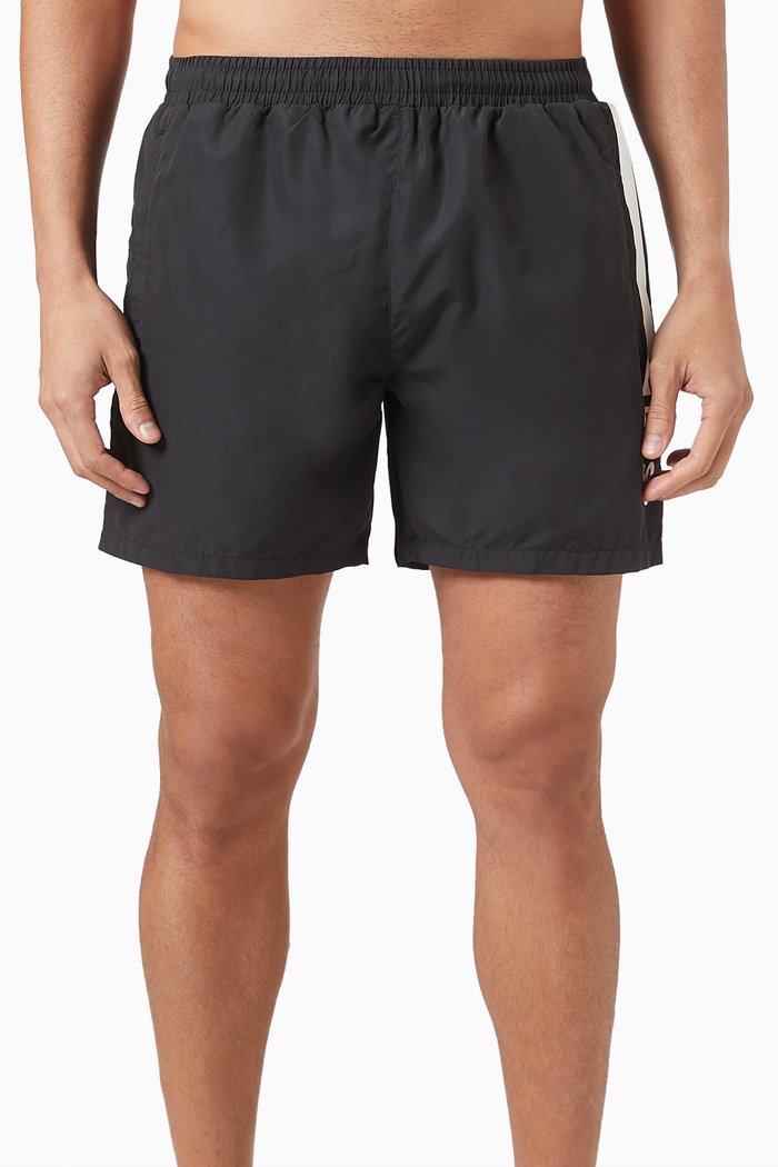 

Dolphin Swim Shorts in Nylon, Black