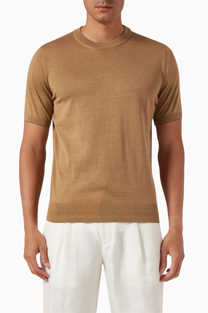 

Sweater in Silk & Cotton, Neutral