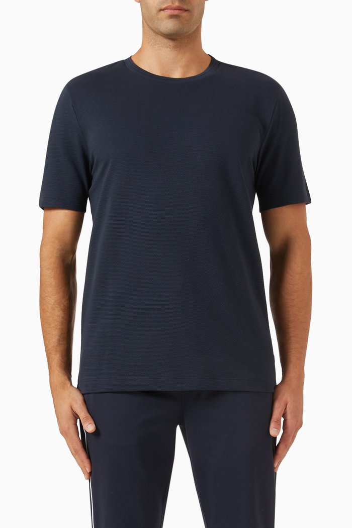 

Tiburt 240 T-shirt in Cotton-blend, Blue