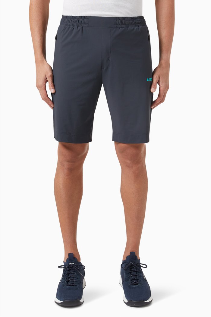 

Hecon Active Shorts in Recycled Nylon, Blue