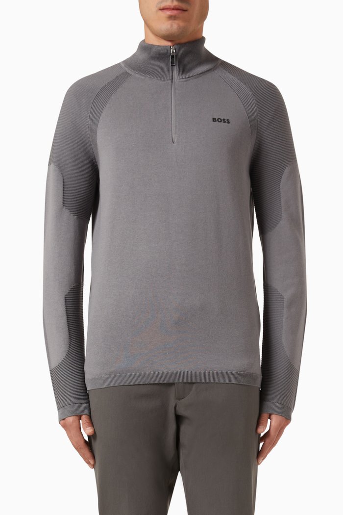 

Perform-X Sweater in Cotton-blend, Grey