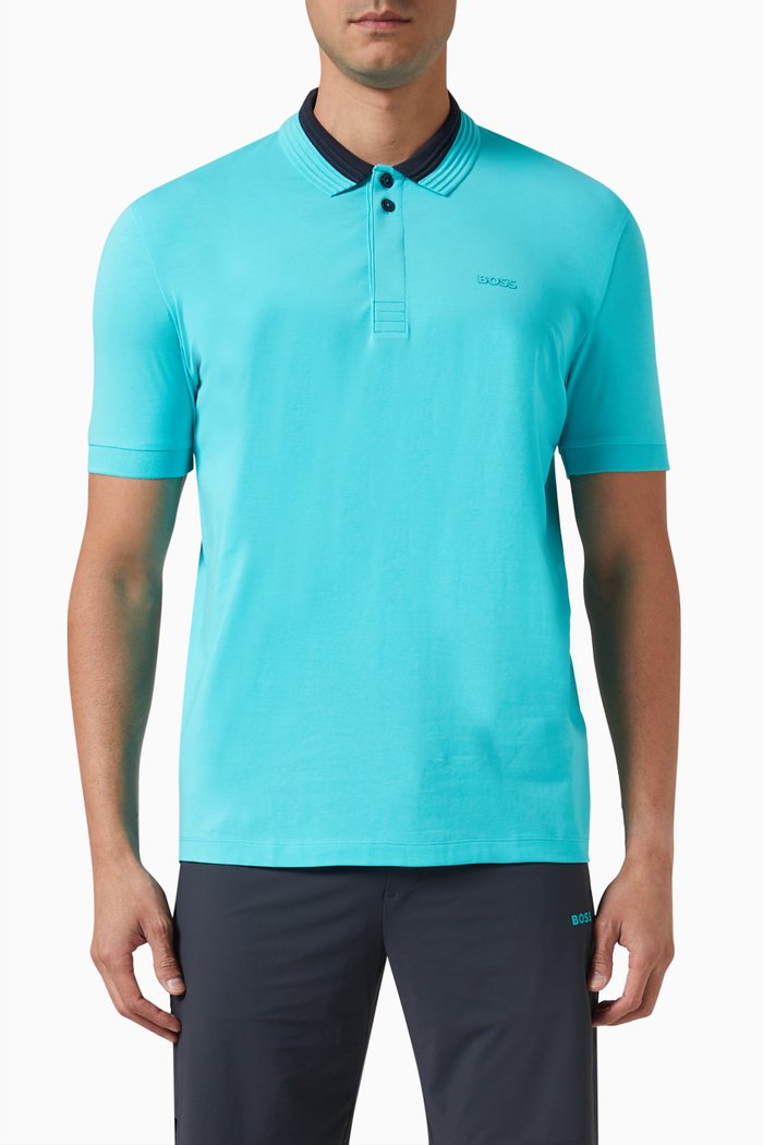 Paddy 1 Polo Shirt in Cotton-piqué, Green