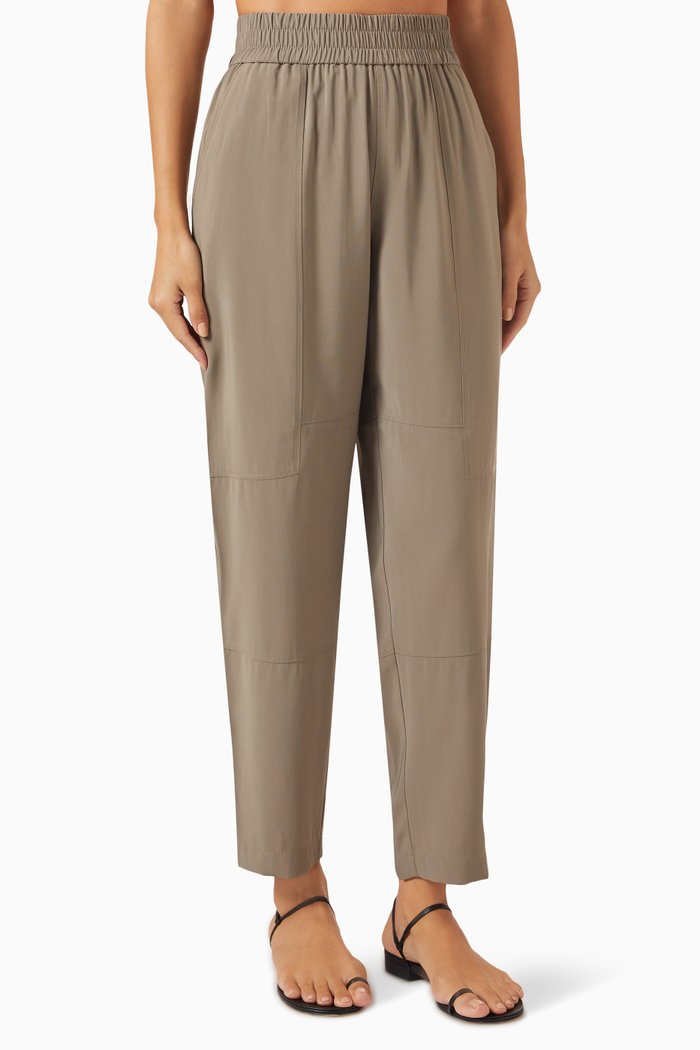 

Taiya Pants in Viscose, Grey
