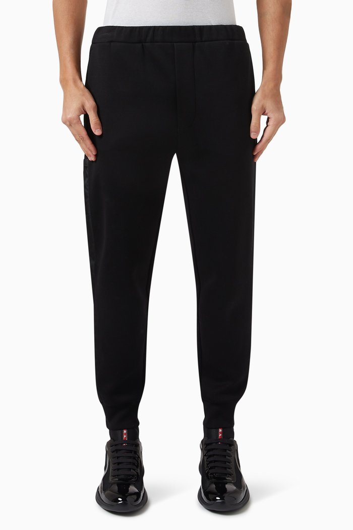

Sweatpants in Cotton-fleece, Black
