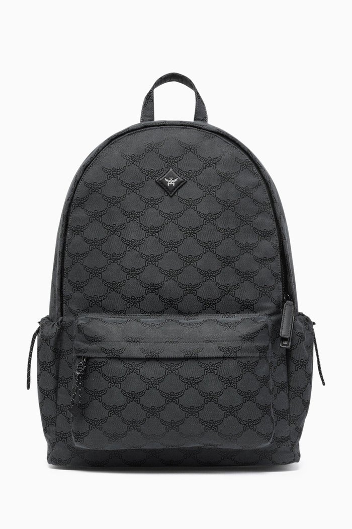 

Medium Himmel Backpack in Lauretos Jacquard, Grey