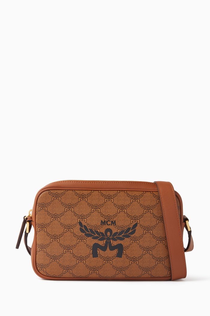 

Himmel Crossbody Bag in Canvas, Brown