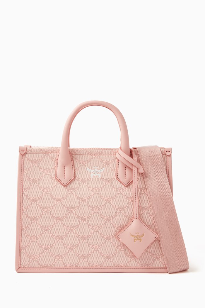 

Small Himmel Tote Bag in Canvas, Pink