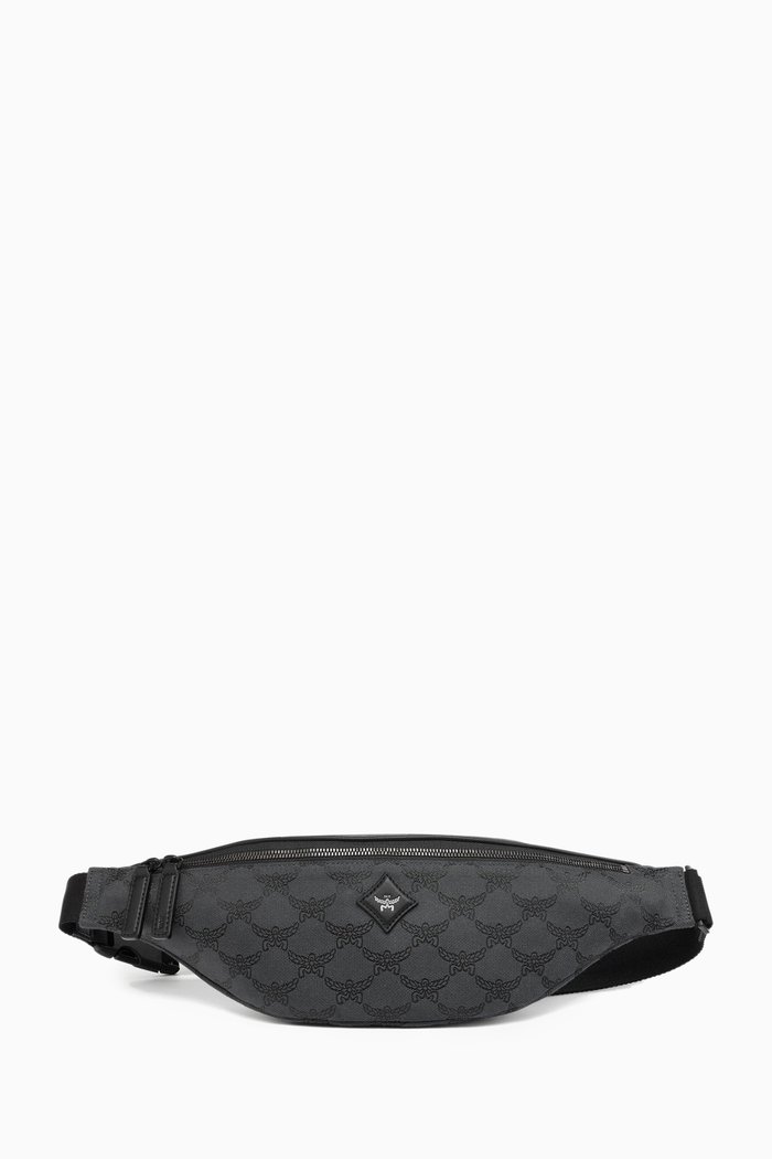 

Medium Himmel Belt Bag in Lauretos Jacquard, Grey