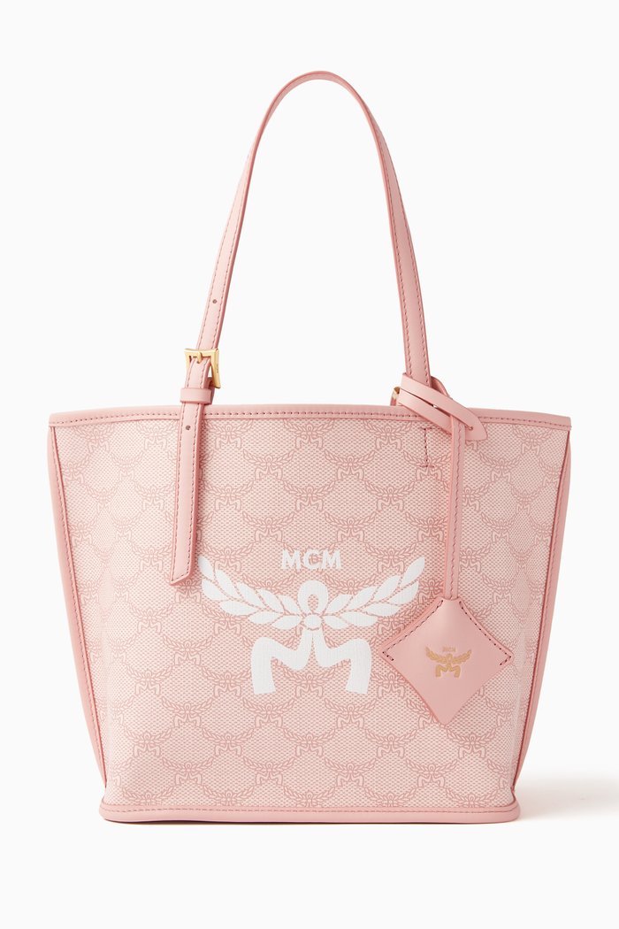 

Mini Himmel Shopper Bag in Canvas, Pink