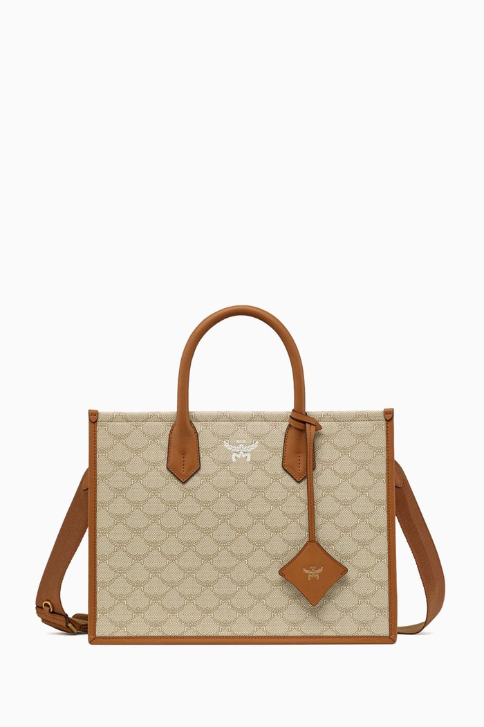 

Medium Himmel Tote Bag in Coated-canvas, Neutral