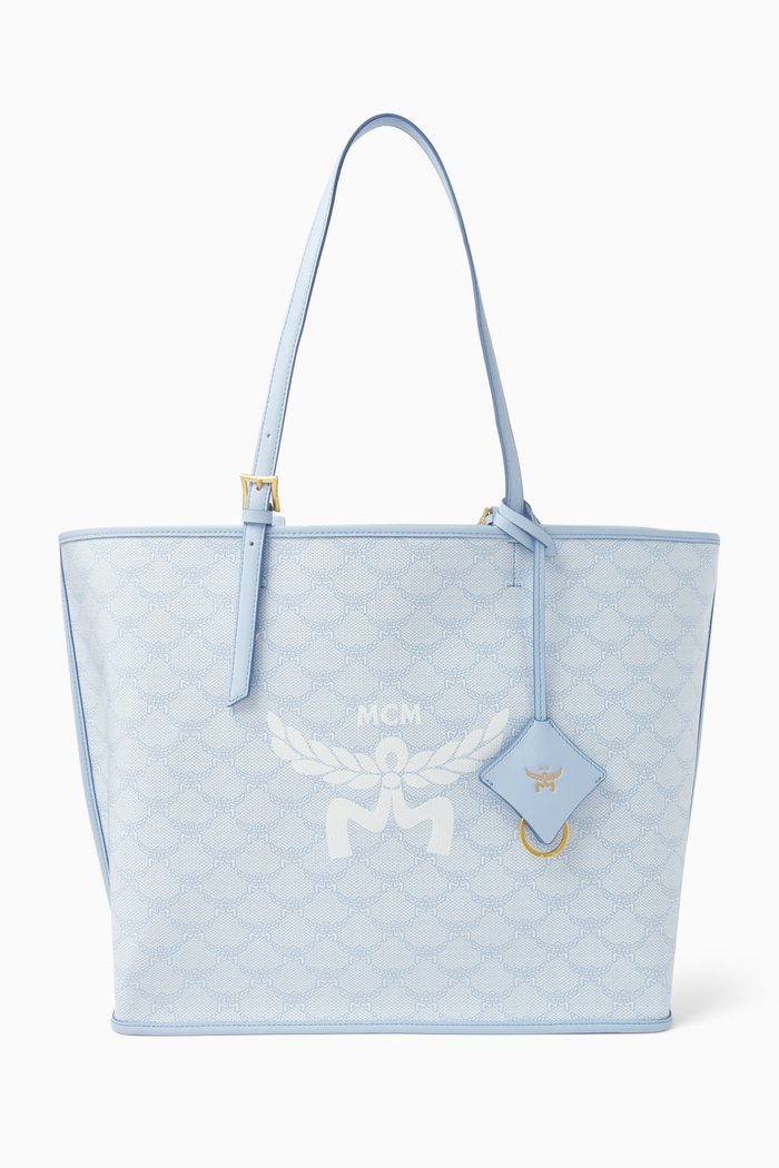 

Himmel Shopper in Lauretos Monogram Canvas, Blue