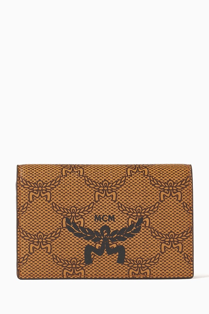 

Himmel Card Case in Lauretos Monogram Canvas, Brown