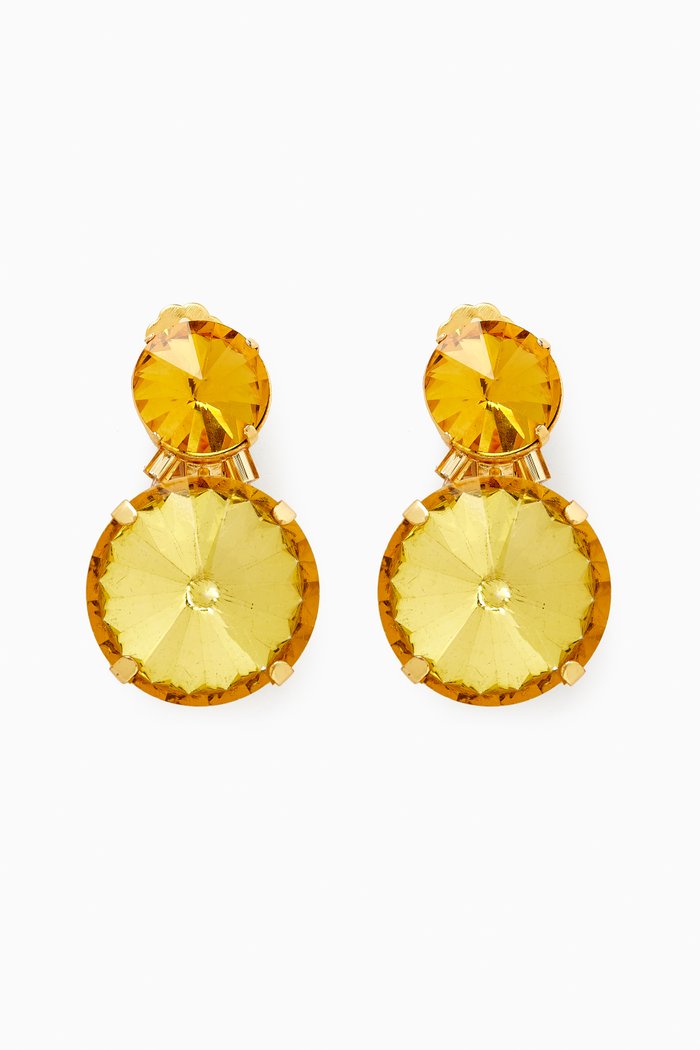 

Clochette Drop Earrings in Gold-plated Brass, Yellow