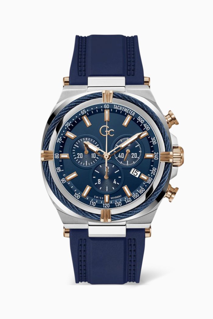 

IronClass Chrono Watch, 43mm, Blue
